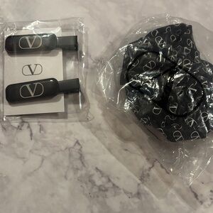 Valentino Black Hair Accessories Set